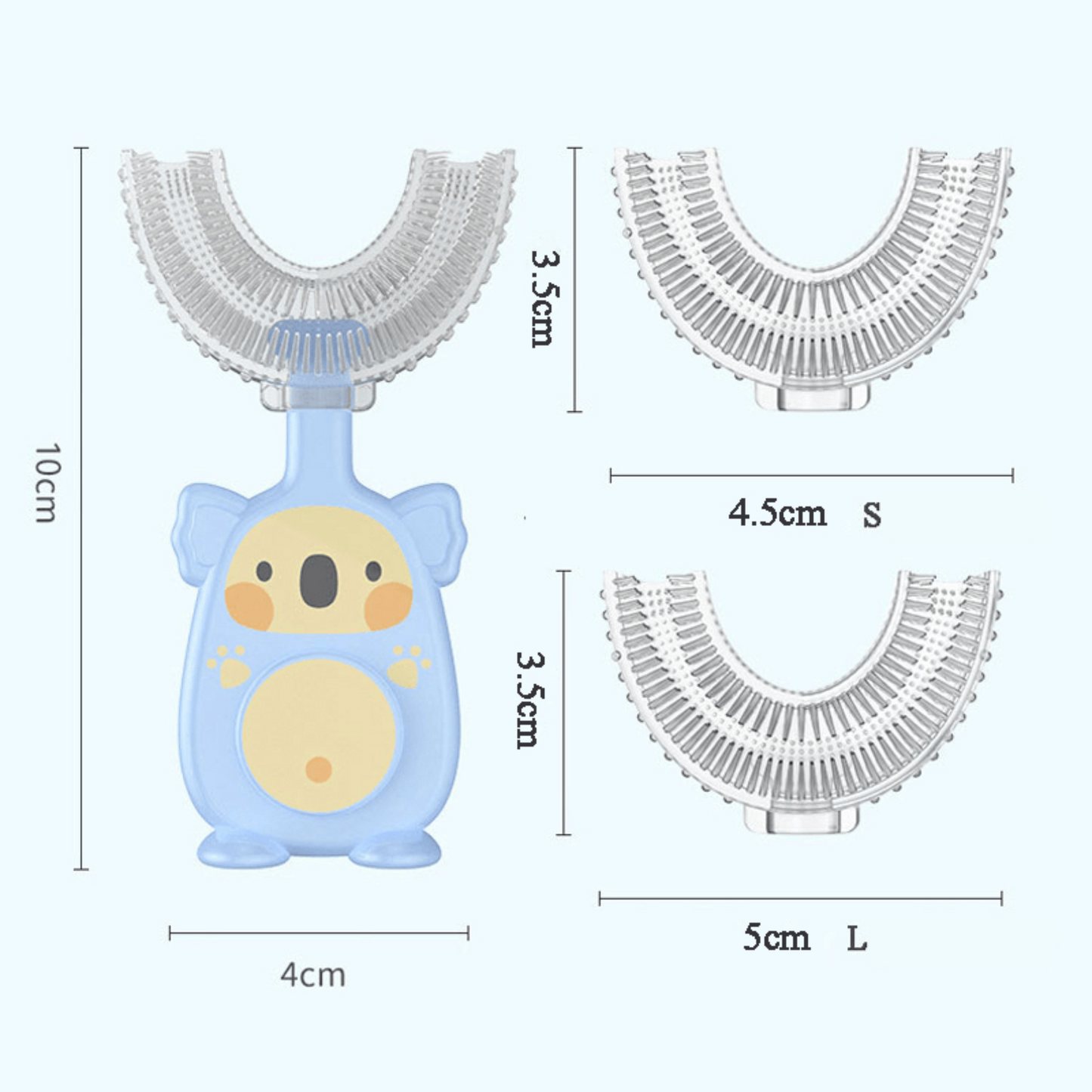 KiddoTeeth™- Brosse à dents 360° pour enfants